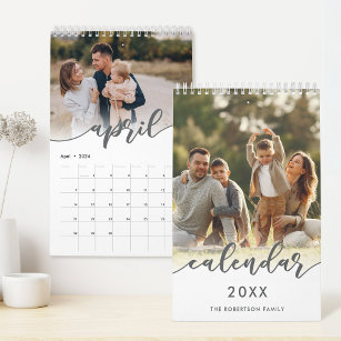 Custom Family Photo Calendar