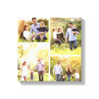Custom Family Photo Collage Canvas Print