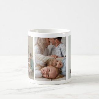 Custom Family Photo Collage Coffee Mug