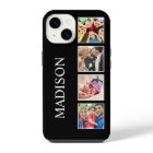 Custom Family Photo Collage Personalised Black