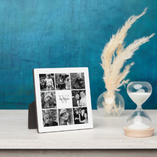 Custom Family Photo Collage Plaque