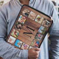 Custom Family Photo Collage Reclaimed Wood