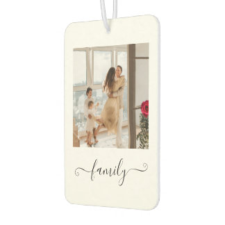 Custom Family Photo Freshener