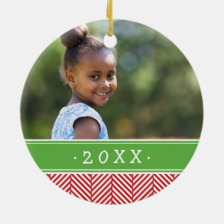 Custom Family Photo Keepsake Holiday Ornament