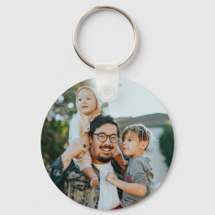 Custom Family Photo Key Ring