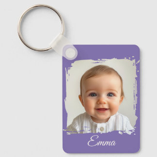 Custom Family Photo Keychain Double-Sided 2 photo