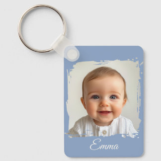 Custom Family Photo Keychain Double-Sided 2 photo