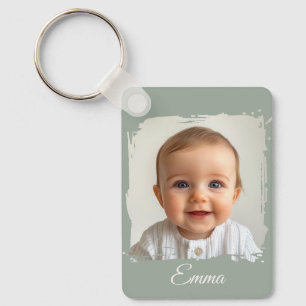 Custom Family Photo Keychain  Double-Sided 2 photo