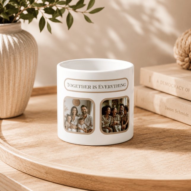 Custom Family Photo Mug – Together Is Everything (Creator Uploaded)