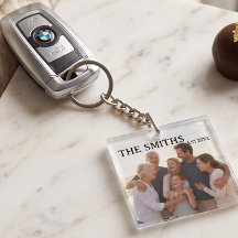 Custom Family Photo & Name Acrylic