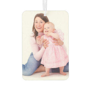 Custom Family Photo Personalised Car Air Freshener