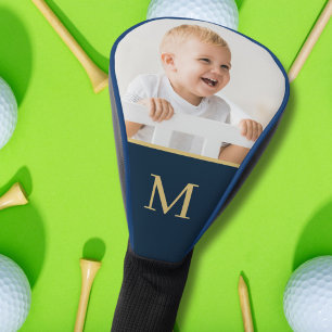 Custom Family Photo Personalised Monogram  Golf Head Cover