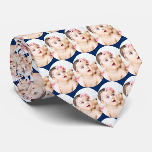 Custom Family Photo Personalised Neck Tie