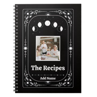 Custom Family Photo Recipe Book Cooking Keepsake