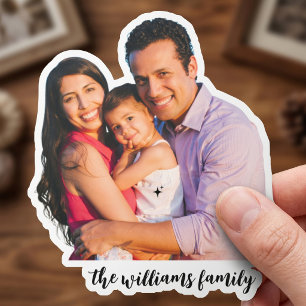 Custom Family Photo Waterproof stickers