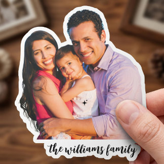 Custom Family Photo Waterproof stickers