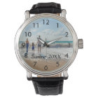 Custom family photo with text watch