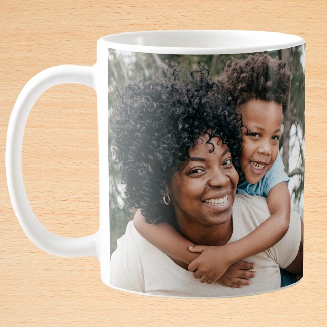 Custom Family Photo Wrap-Around Coffee Mug (Creator Uploaded)