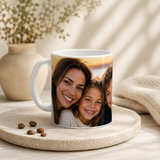 Custom Family Photo Wraparound Keepsake Mug Art