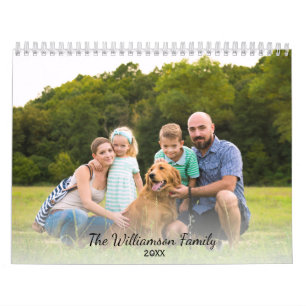 Custom Family Photos Make Your Own 2017 Calendar