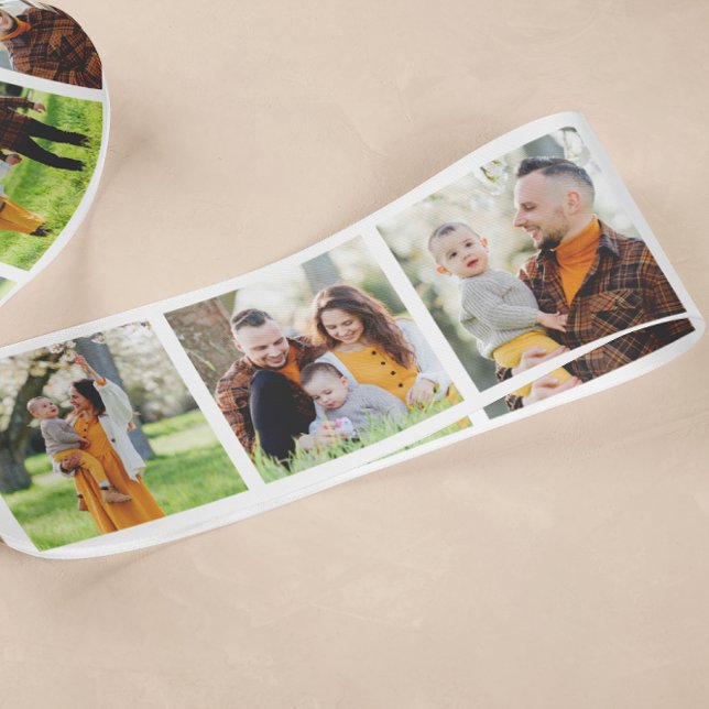 Custom Family Photos  Satin Ribbon (Creator Uploaded)