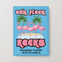 Custom Family Reunion Flamingo Party Theme