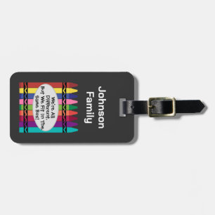 Custom Family Reunion Luggage Tag