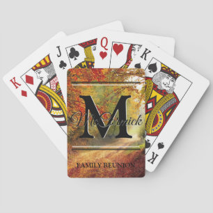 Custom Family Reunion Playing Cards - Personalised