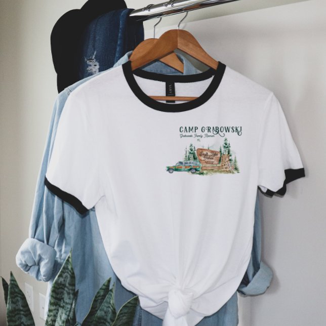 Custom Family Reunion Road Trip Camp T-Shirt (Creator Uploaded)