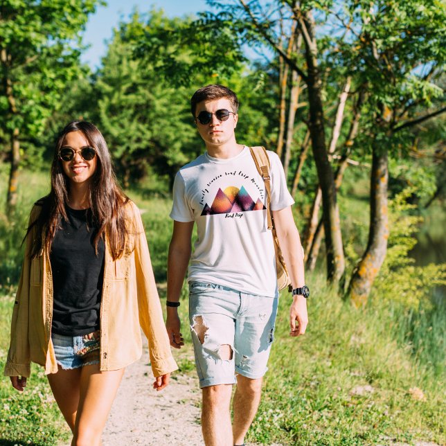 Custom family reunion Road trip Mountain, Modern  T-Shirt (Creator Uploaded)