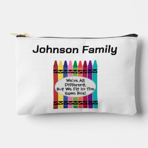Custom Family Reunion Small Accessory Pouch 