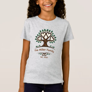 Custom Family Reunion Tree T-Shirt
