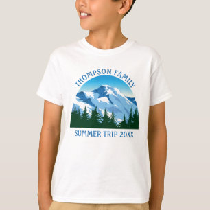 Custom Family Reunion Trip Cute Colorado Kids T-Shirt