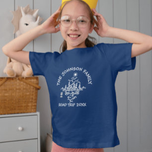 Custom Family Road Trip Mountain Forest T-Shirt