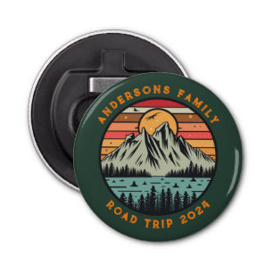 Custom Family Road Trip Vacation Reunion Bottle Opener