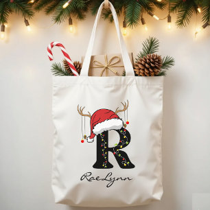 Custom Family Santa Christmas Bag for Bulk Gifts