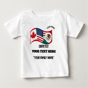 Custom Family Soccer Tournament Shirt - Ca EEU Mx