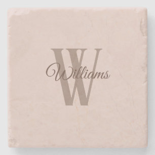 Custom family  stone coaster