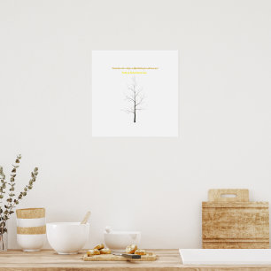 Custom Family Tree: Elegant Minimalist Art Poster