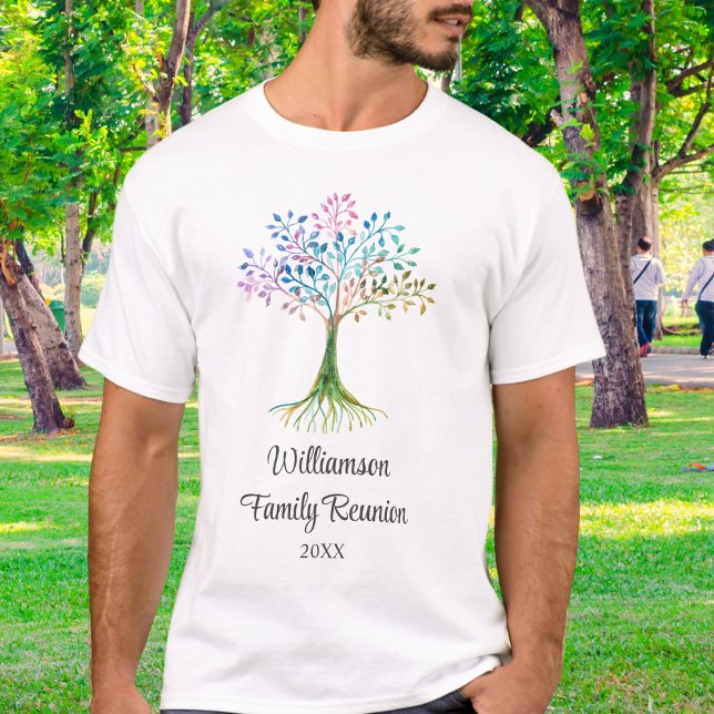 Custom Family Tree Family Reunion  T-Shirt (Creator Uploaded)