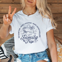 Custom Family Trip Group Matching Beach Vacation