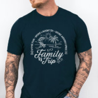 Custom Family Trip Group Matching Beach Vacation