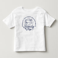 Custom Family Trip Group Matching Beach Vacation