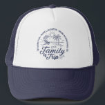 Custom Family Trip Group Matching Beach Vacation Trucker Hat<br><div class="desc">Make your Custom Family Beach Vacation unforgettable with this matching family trip group t-shirt! This T-shirt is perfect for summer getaways and group photos.</div>