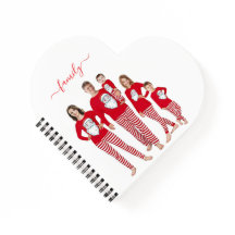 Custom Family Two Photo Double-Sided Christmas