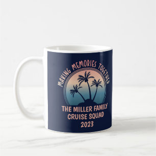 Custom Family Vacation Summer Beach Trip Coffee Mug