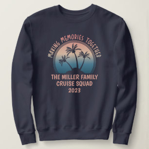Custom Family Vacation Summer Beach Trip Sweatshirt