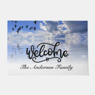 Custom Family Welcome Doormat
