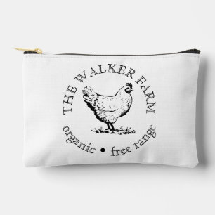 Custom Farm Business Promotional Logo Accessory Pouch
