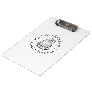 Custom Farm Business Promotional Logo Clipboard